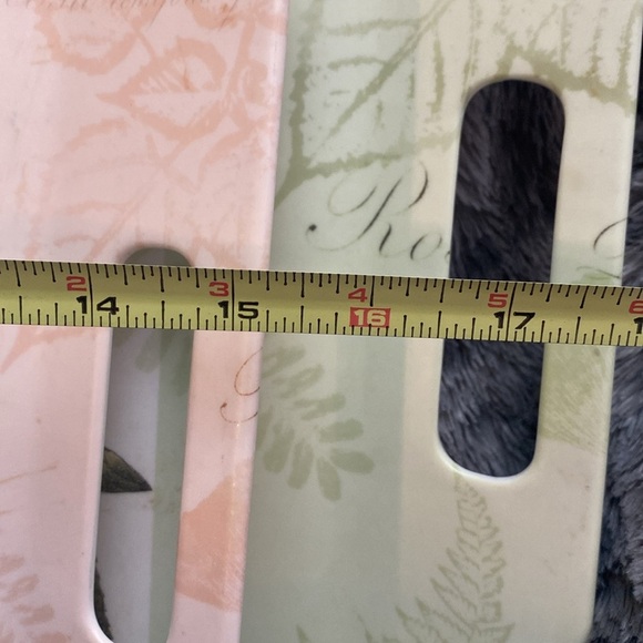 2  Melamine Handled Dinner TV
Lap Trays Roses Flowers Floral - Picture 15 of 16